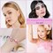 773Pcs Mermaid Charm DIY Bead Kit for Kids Girls with Pearl Starfish Shell, Ocean Beads with Mermaid for Bracelet Necklace Making